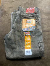 Wrangler Jeans Co Camouflage Cargo Youth 10 Husky New with Tags Adjustable waist
