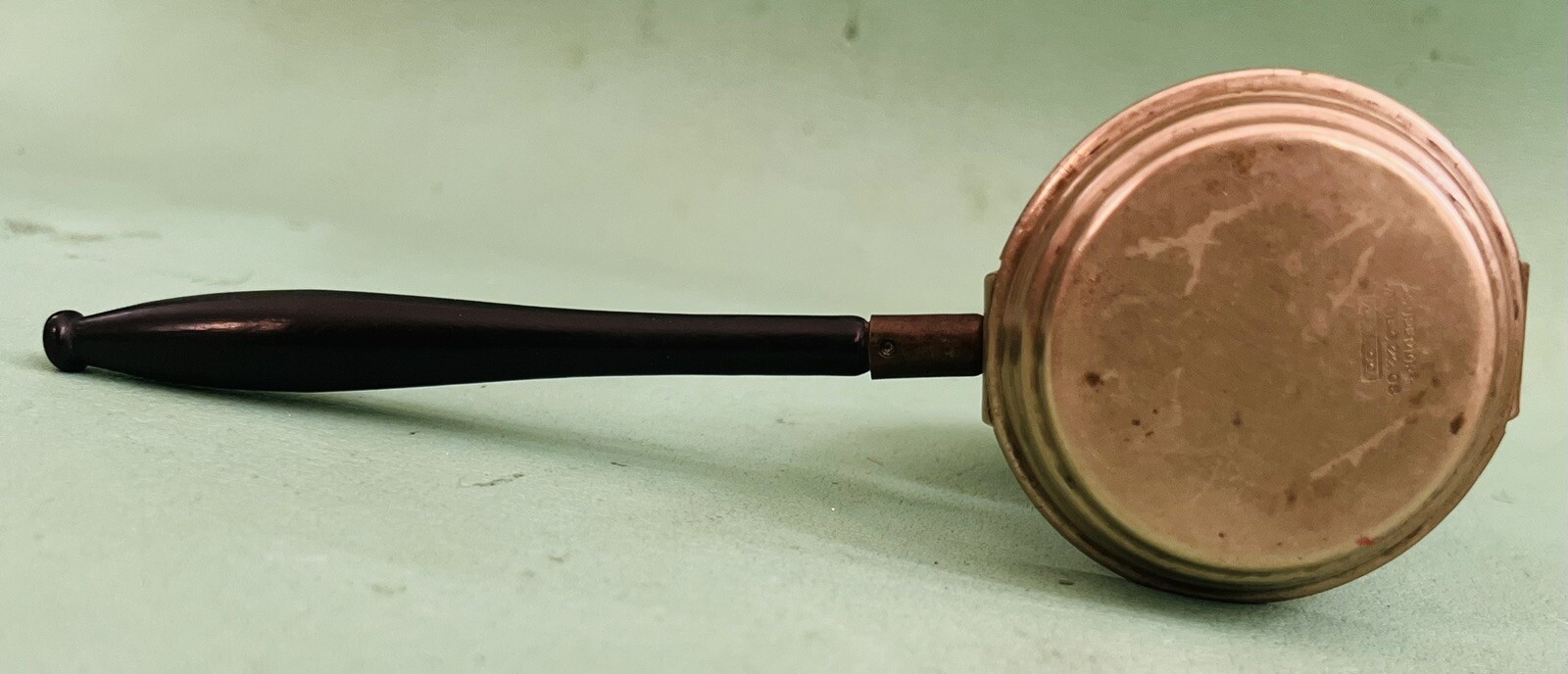 Antique Allco Swivel Tea Strainer with Black Wooden Handle