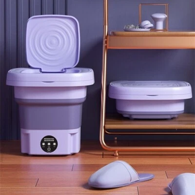 Petite machine à laver pliante De Nettoyage Portable Seau À Linge - Photo 1/4