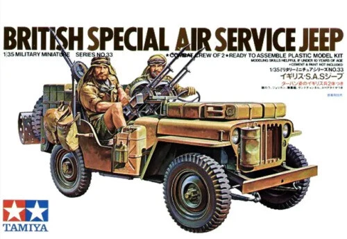 Modellini statici di aerei e veicoli spaziali Tamiya scala 1:35 per Jeep