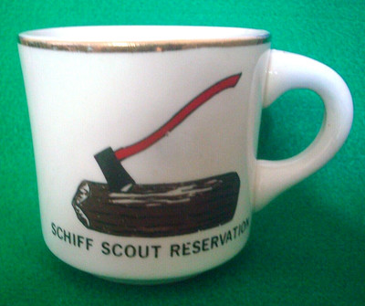 Vintage Schiff Scout Reservation. Mendham NJ Boy Scouts of America Coffee Mug