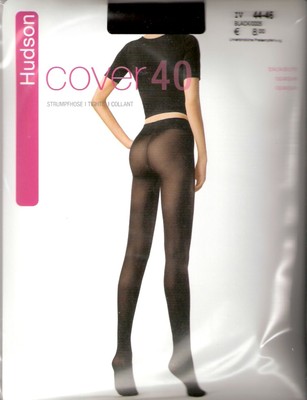 Hudson Strumpfhose COVER 40 Gr. 38-40 schwarz