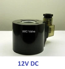 WIC Valve 2L Series 12V DC Encapsulated Electric Solenoid Valve Coil DIN