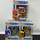 Funko Pop! Super Heroes DC Holiday Gingerbread Set Lot Of 3 Flash Batman WW