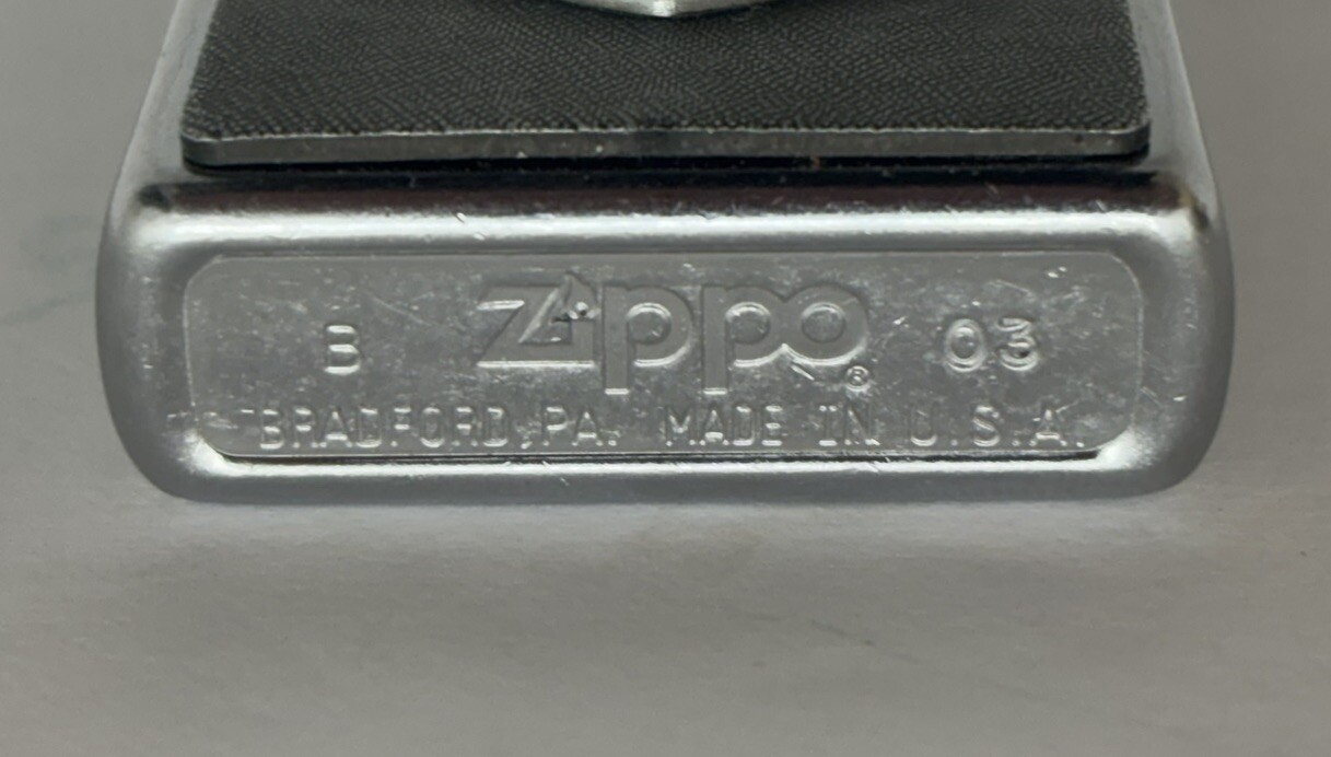 Vintage Zippo Harley-Davidson Street Chrome Iron Eagle Lighter 2003 GL2536