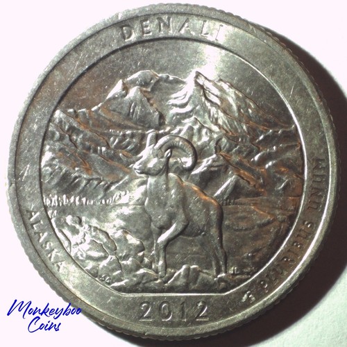2012 P Denali Quarter - Doubled Die Variety WDDR-003 - Rare Mint Error - Picture 3 of 4