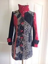 Lulu H Paris Patchwork Tapestry Coatwomen’s Size Xlarge(10/12)