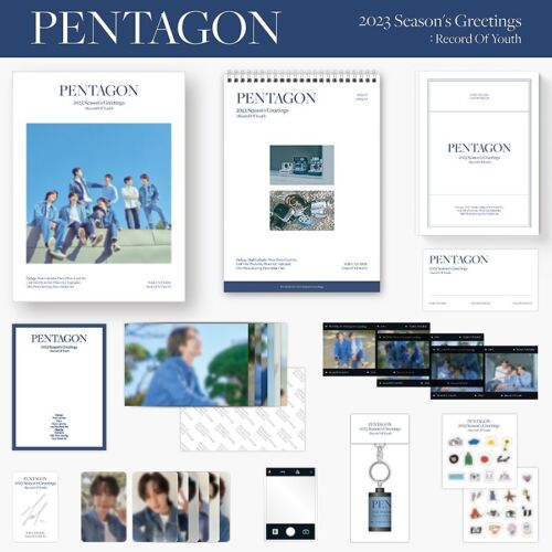 PENTAGON 2023 SEASON’S GREETINGS /Calendar+Diary+7 Card+3 Film+7  Photo+Pre-Order | eBay