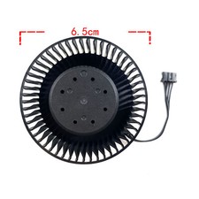 Graphics Card Turbo Fan For AMD Radeon RX580 570 480 470 470D Replacement Fan