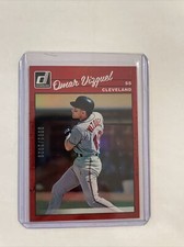 2023 Donruss Baseball Retro Base Holo Red #269 Omar Vizquel 2/2023