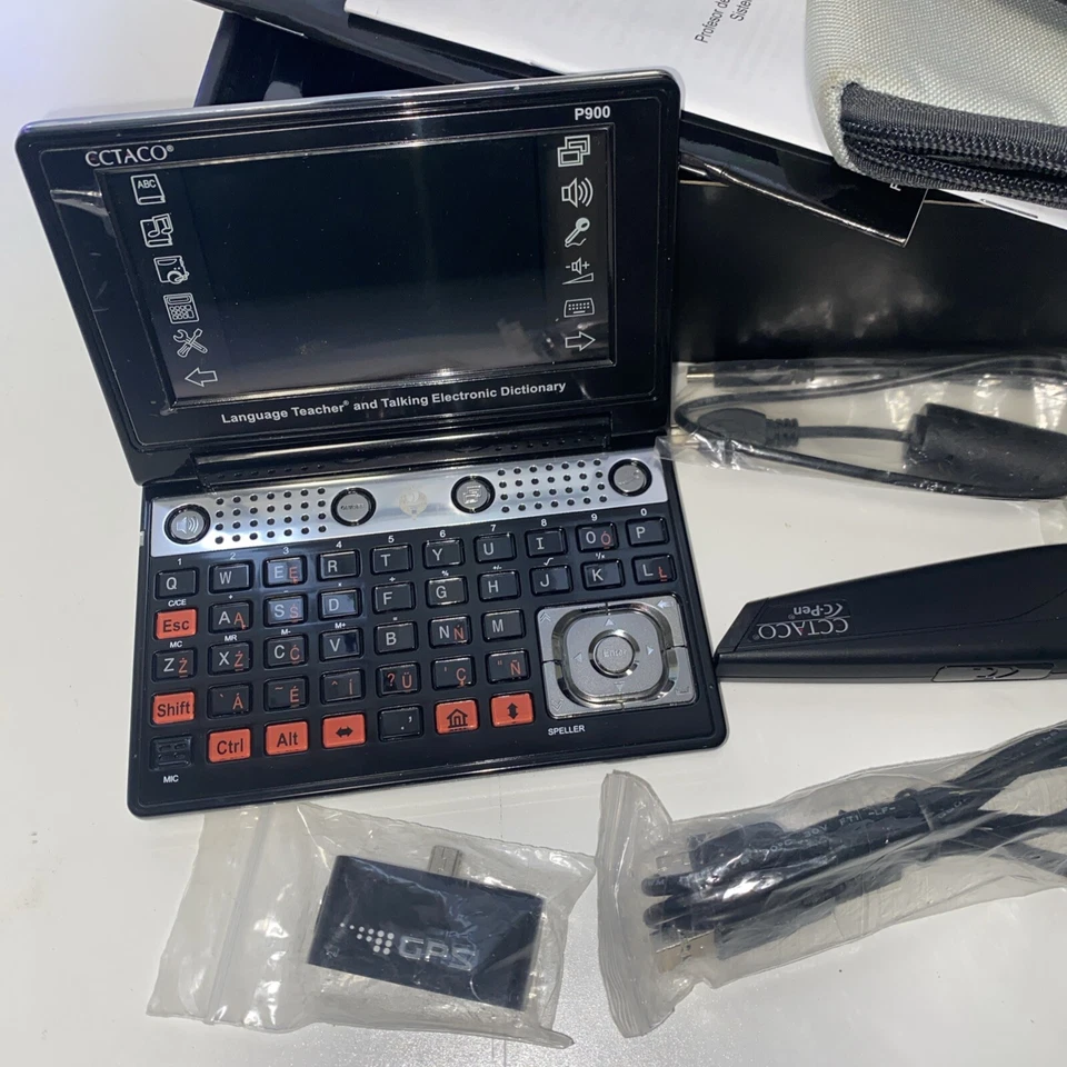 🌹Partner Language Teacher Talking Electronic Dictionary Spanish Model P900 GPS - Image 2 of 4