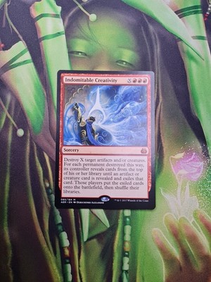 1x unbezwingbare Kreativität ~ Ätherrevolte [nearMint/Top+] Magic MTG #2
