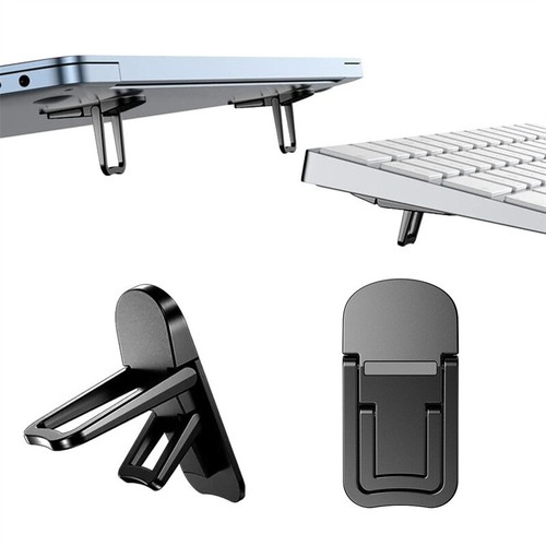 Laptop Stand Mini Portable Holder Foldable Nvisible For Macbook Notebook Br BIBI - Photo 8/16
