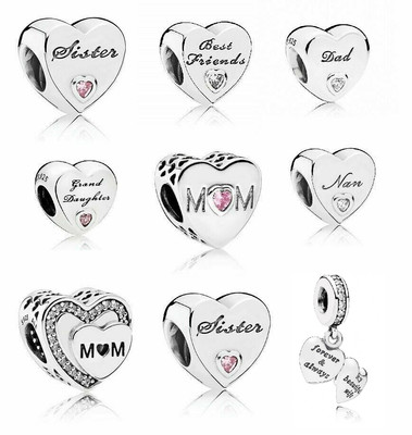 mum and dad pandora charm