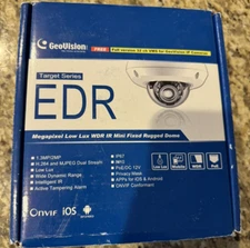 Geovision 84-EDR1100-2010 1.3 Megapixel H.264 WDR IR Mini Rugged IP Dome Camera