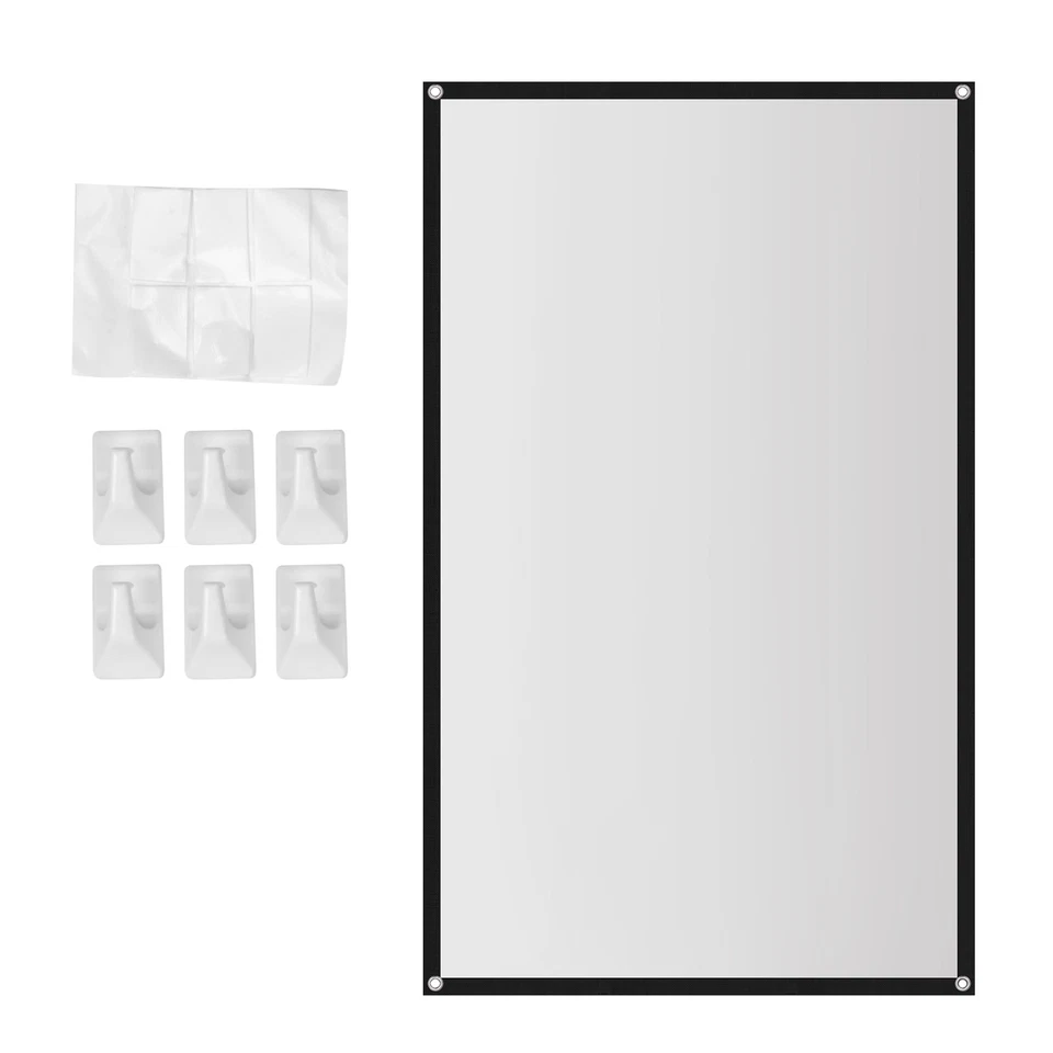 Projektionswand für Heimkino HD  Faltbare Anti-Falten T7D49344 - Bild 1 von 1