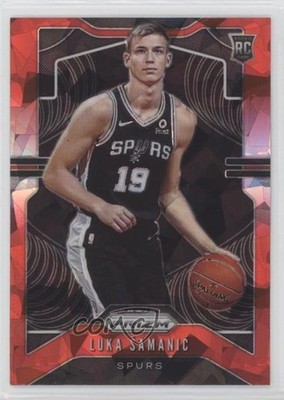 2019-20 Panini Prizm Red Ice Luka Samanic Šamanić #265 Rookie RC 0k3p