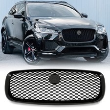 GRIGLIA PARAURTI ANTERIORE SVR LOOK NERO LUCIDO PER JAGUAR F-PACE X761 2016+