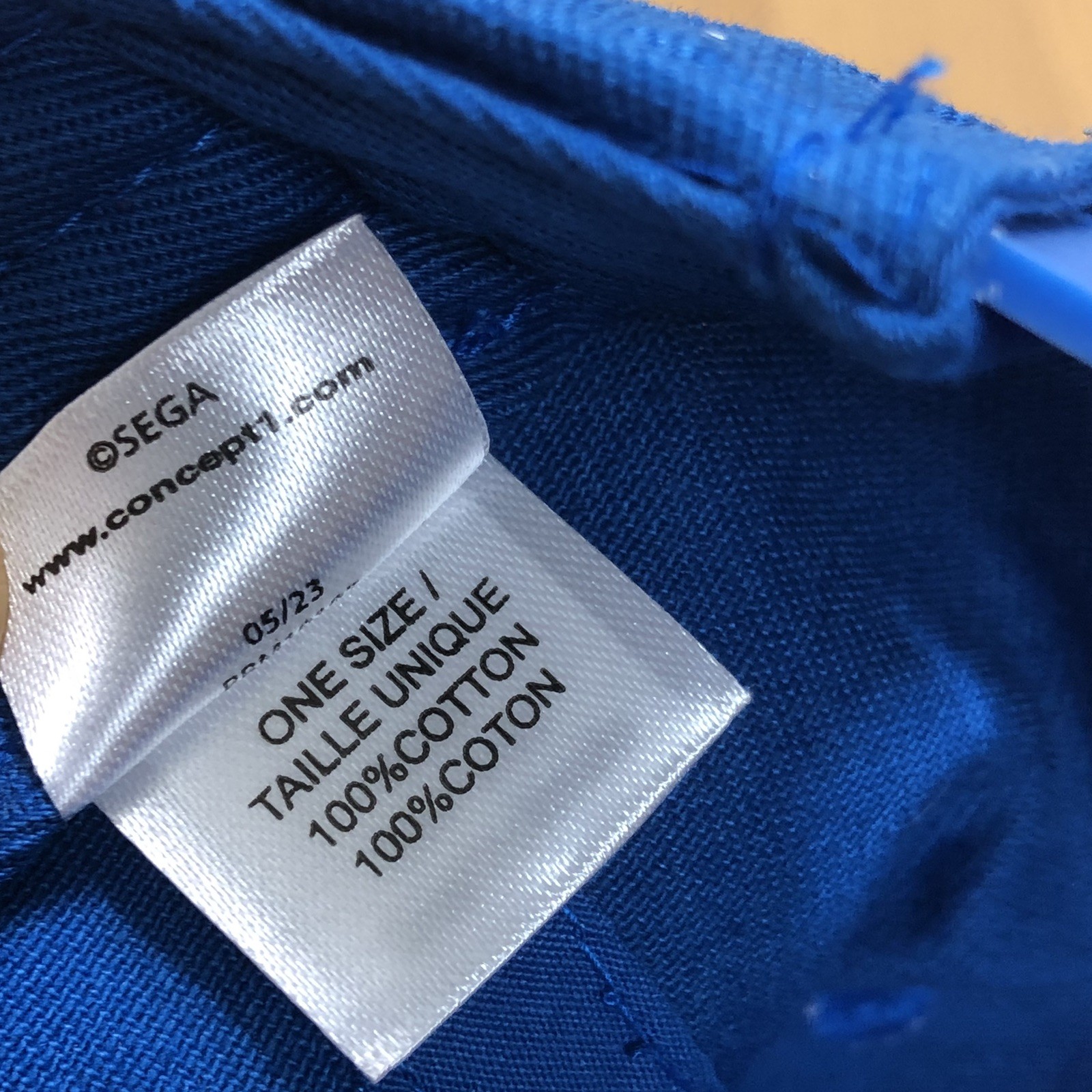 Sonic the Hedgehog Hat Adjustable Strap Blue - image 9