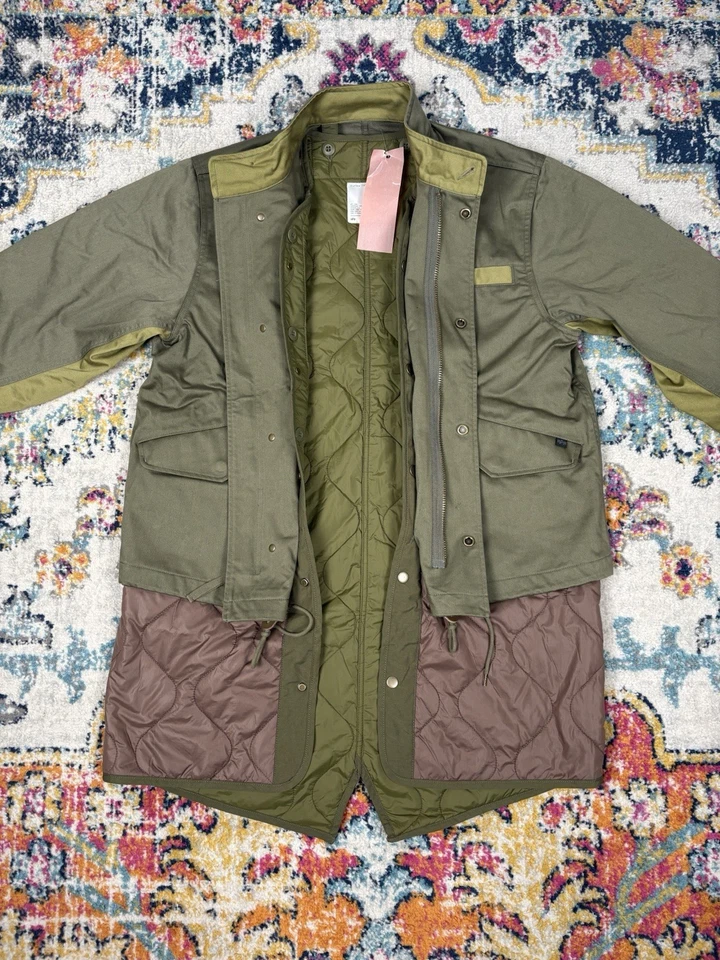 Alpha Industries M-65 Long Liner Field Jacket  Men's Size L - Image 2 of 4