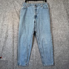 VTG Levis 550 Jeans Womens 14M Relaxed Fit Tapered Leg 90s Mom Faded Barrel