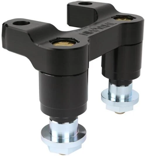 Adaptador elevador Thrashin Supply Street Glide negro TSC-2210 0602-1249 Foto 3 de 4