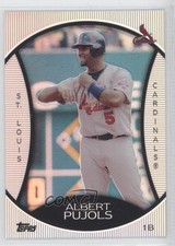 2010 Topps Wal-Mart Platinum Legends Chrome Cereal Albert Pujols #PC5 0d9