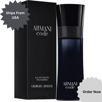 Armani Code 4.2 oz Eau De Toilette - Free Shipping - Premium Spray - Order Now
