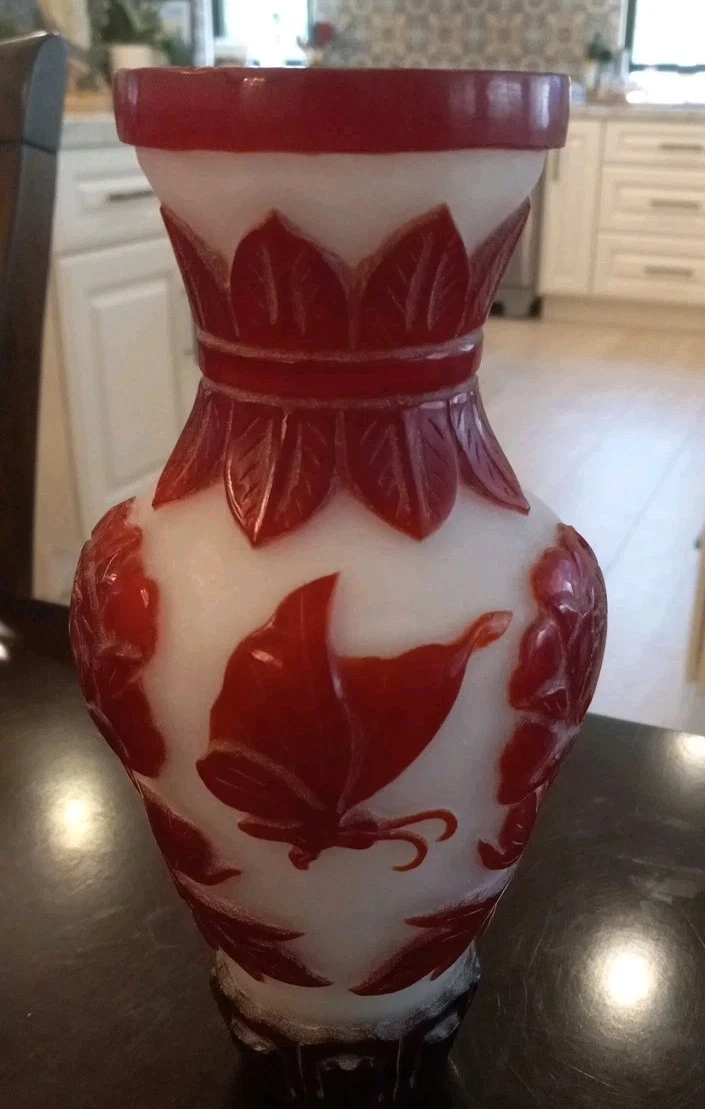 红色1900-1940 中国古董花瓶| eBay