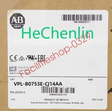 New One VPL-B0753E-CJ14AA VPLB0753ECJ14AA 480V AC Servo Motor Fast Ship
