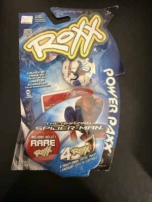 Spider-Man Roxx Power Paxx NIP Includes 1 Rare