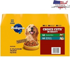 Wet Dog Food Canned Multipack Chicken Rice Country Stew Gravy 13.2 Oz 24 Pack US 2.59 per gallon