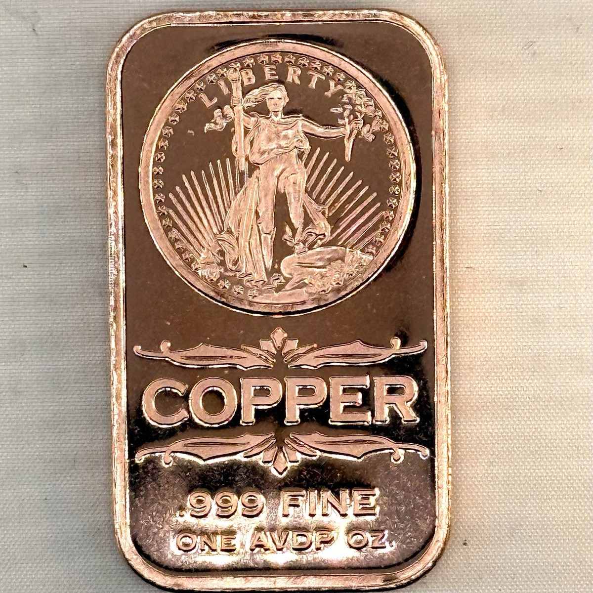 20 x 1 Oz. .999 Copper Bars| St. Gaudens | Full Tube | eBay