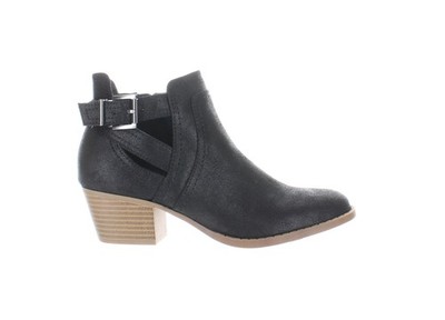Fergalicious Womens Banger Black Ankle Boots Size 5 (1572324)