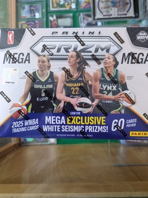 2025 Panini Prizm WNBA Mega Box Factory Sealed NEW