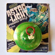 Vintage Duncan Astro Light Spinning Space Ship Toy 1970's READ Description