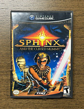 Sphinx and the Cursed Mummy GameCube CIB Tested Working Nintendo GC