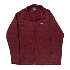 Patagonia Fleece - XL Burgundy Polyester