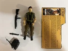 G.I. Joe ARAH 1988 Night Force Lt. Falcon Action Figure Complete With File Card