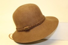 SCALA Dakota Handcrafted 100 Wool Outback Hat NEW Mens One Size LF187-Pecan NEW