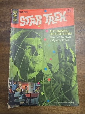 STAR TREK #3 Gold Key Comics SPOCK COVER 1968