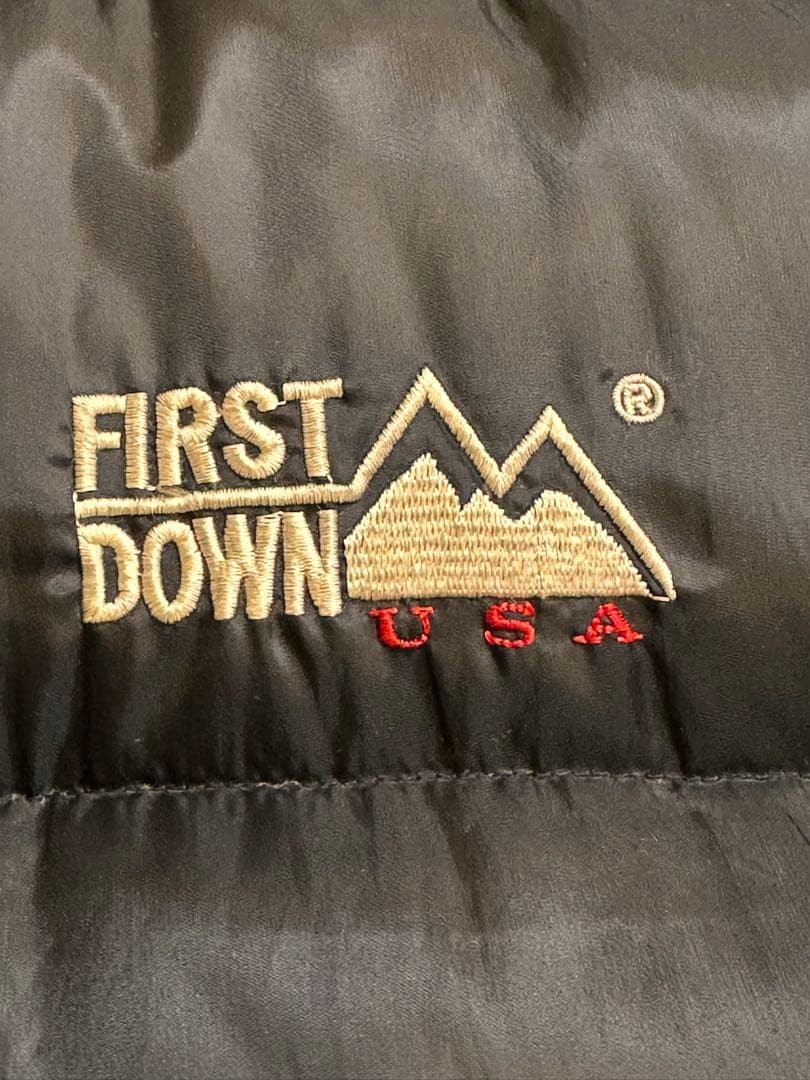 First down FIRST DOWN down jacket reversible rare - image 6