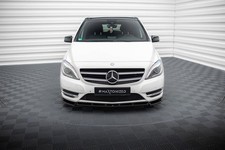 Front Ansatz für Mercedes-Benz B W246 Frontspoiler Spoilerschwert Schwarz Front Ansatz für Mercedes-Benz B W246 Frontspoiler Spoilerschwert Schwarz