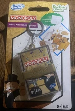 Monopoly Keychain Games Mini Size Hasbro Gaming New In Box Gaming Travel