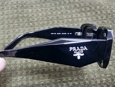 Prada White Box White Sunglasses Case CIB Cleaning Cloth