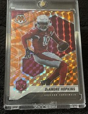 2021 Panini Mosaic Prizm Reactive Orange DEANDRE HOPKINS #218 Cardinals Ravens