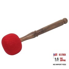 Tibetan Gong Mallet Singing Bowl Drum Stick Accessories, 9.3 Inch Handmade
