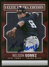 2014 Donruss Elite NELSON GOMEZ Signed Card autograph auto YANKEES