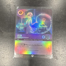 Disney Lorcana Elsa Exploring the Unknown 205/204 Epic Foil