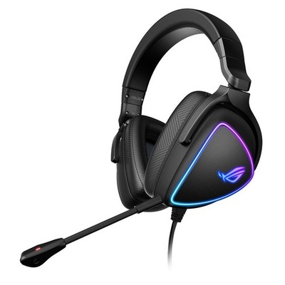 ASUS ROG Delta S USB-C Gaming Headset Lightweight Hi-Res Noise-Canceling RGB